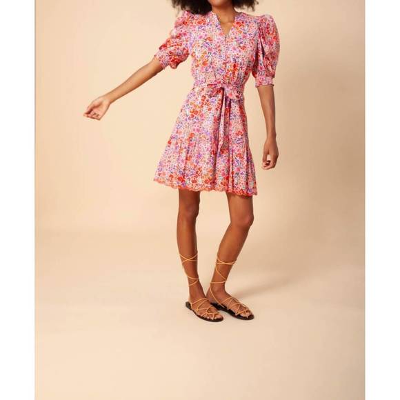 Matilde dress pink main image 1